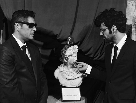 Dos machos verdes fritos