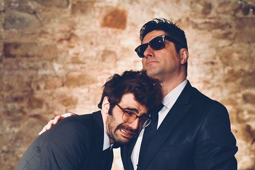 Dos machos verdes fritos