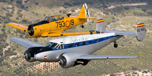 Exhibici&oacute;n en vuelo