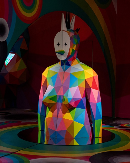 Okuda San Miguel - "Walking Life"