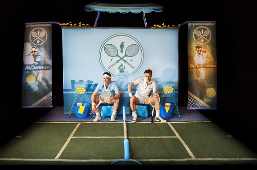 Wimblendiot tennis comedy show