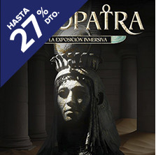 Cleopatra, la exposici&oacute;n inmersiva
