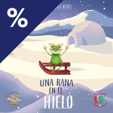 Una rana en el hielo