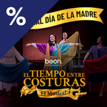El tiempo entre costuras, el musical