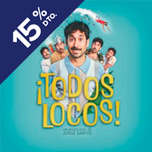 &iexcl;Todos Locos! Un mon&oacute;logo sobre salud mental de Jorge Santos - Teatro Sof&iacute;a