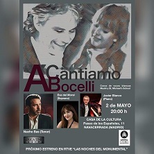Cantiamo A.Bocelli - Casa de la Cultura de Navacerrada