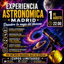 EXPERIENCIA ASTROTURISMO MADRID