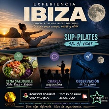 Experiencia Ibiza SUP- Pilates + Estrellas - Es Port d'Es Torrent