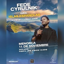 Fede Cyrulnik en Menorca