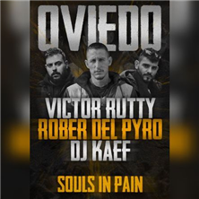 Víctor Rutty, R.delPyro & DJ Kaef Oviedo
