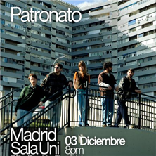 PATRONATO en concierto en Madrid