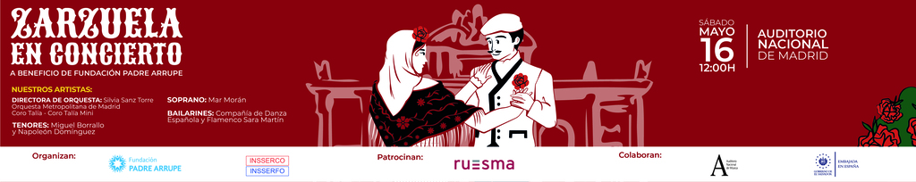 Zarzuela en Concierto 2026 a beneficio de la Fundaci&oacute;n Padre Arrupe