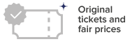 Original tickets and fair prices