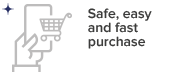 safe, easy and fast purchase